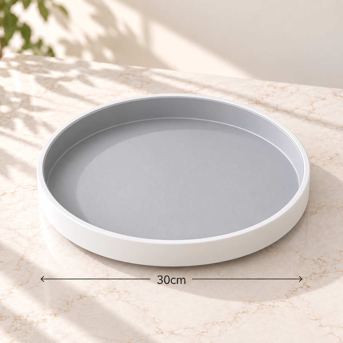 360° rotating turntable organizer - large 30 cm diameter size